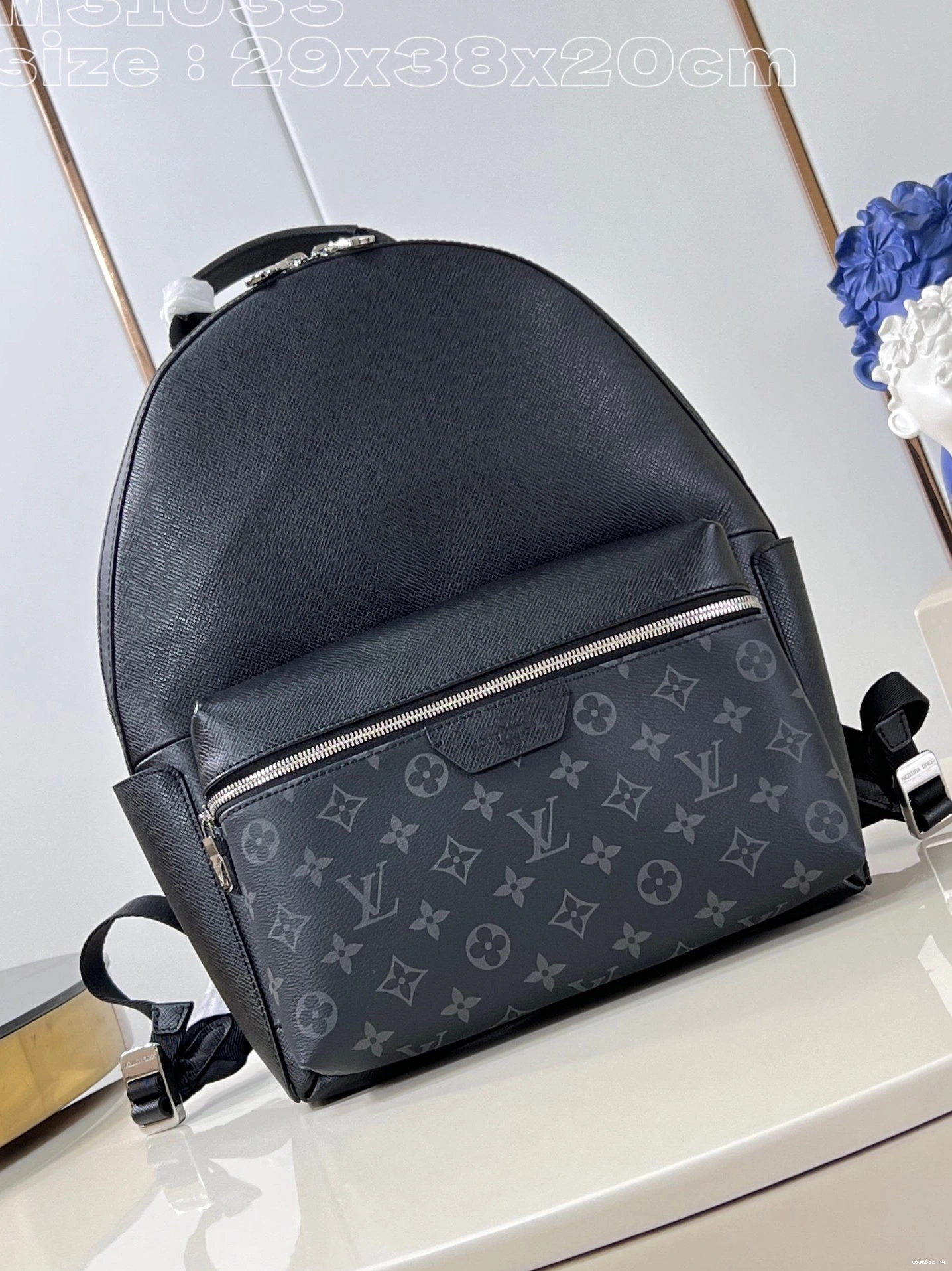 WIS 38 VUITTON 20cm Discovery x x Backpack LOUIS PM-29 0921